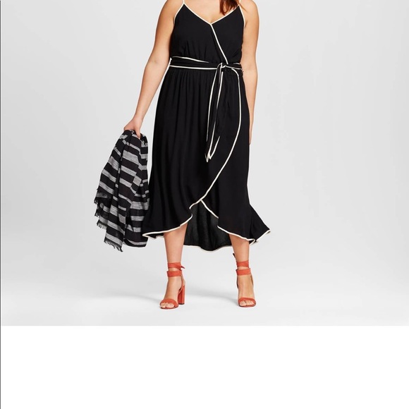 Open Front Spaghetti Strap Dress - Picture 3 of 6